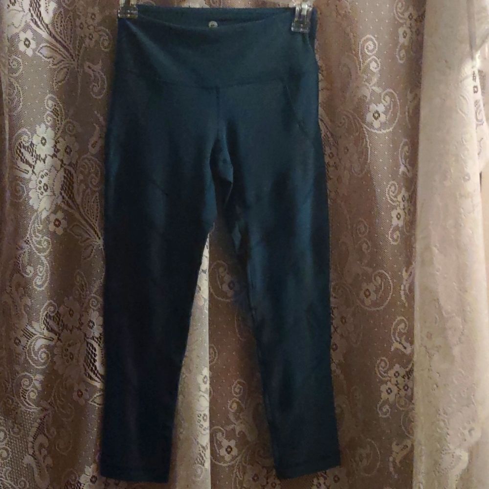 90 degree by Reflex Women's XS Teal Running Joggers‎ Mesh Cutouts inside pocket